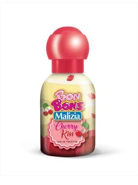 Bon Bons Malizia Cherry Kiss Eau de Toilette - Pink & Red Bottle